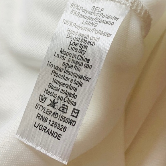 Windsor White Friendly Flirt Eyelet Mini Dress - Picture 12 of 12